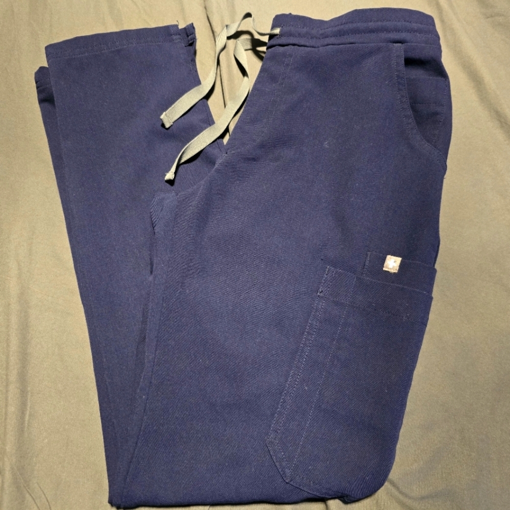 Figs Navy XS Scrub Pants older yola style